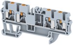 ΚΛΕΜΜΑ ΡΑΓΑΣ ΚΟΥΜΠΩΤΗ 2,5mm 2εισ + 2εξ. ΓΚΡΙ PQ2,5 2χ2